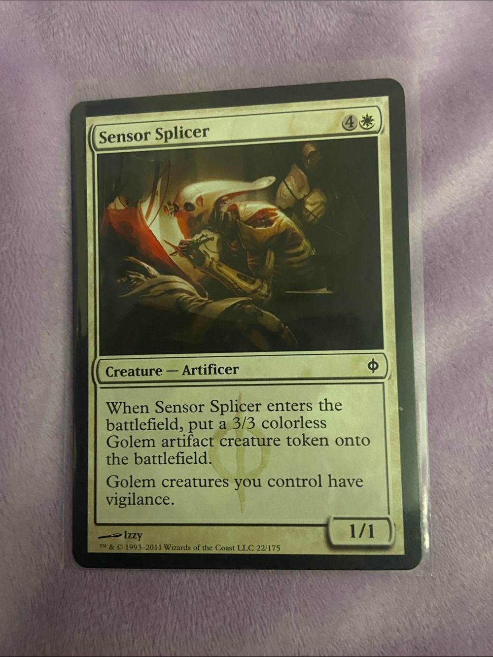 Sensor Splicer Magic: The Gathering Card - White